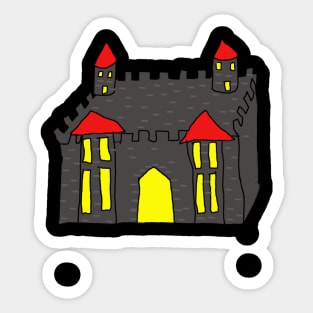 Castle design 2024 Sticker